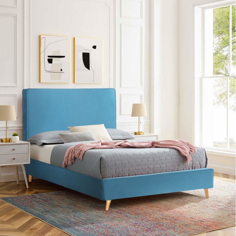ΚΡΕΒΑΤΙ ΗΜΙΔΙΠΛΟ ΜΕ ΣΤΡΩΜΑ MAYLIN HM10758.08 ΒΕΛΟΥΔΟ ΤΙΡΚΟΥΑΖ--ΣΤΡΩΜΑ 120Χ200εκ