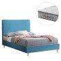 ΚΡΕΒΑΤΙ ΗΜΙΔΙΠΛΟ ΜΕ ΣΤΡΩΜΑ MAYLIN HM10758.08 ΒΕΛΟΥΔΟ ΤΙΡΚΟΥΑΖ--ΣΤΡΩΜΑ 120Χ200εκ