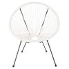 ΣΕΤ ΕΞΩΤΕΡΙΚΟΥ ΧΩΡΟΥ 3ΤΜΧ ACAPULCO HM11861.12 P.E.RATTAN ΛΕΥΚΟ-ΜΕΤΑΛΛΟ ΣΕ ΜΑΥΡΟ