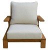 ΠΟΛΥΘΡΟΝΑ LOUNGE MIREX HM6641 ΞΥΛΟ ΑΚΑΚΙΑΣ ΦΥΣΙΚΟ-ΕΚΡΟΥ ΜΑΞΙΛΑΡΙΑ 80x96x62Υεκ