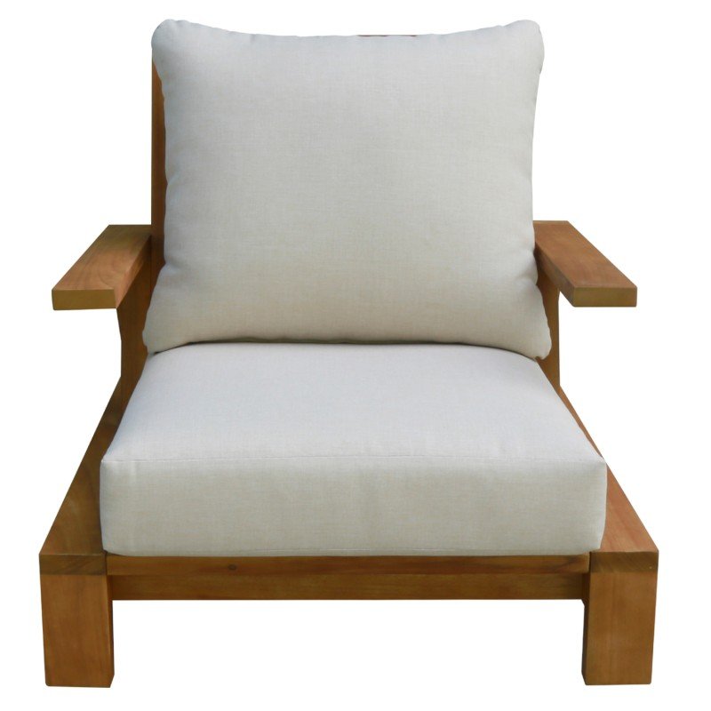 ΠΟΛΥΘΡΟΝΑ LOUNGE MIREX HM6641 ΞΥΛΟ ΑΚΑΚΙΑΣ ΦΥΣΙΚΟ-ΕΚΡΟΥ ΜΑΞΙΛΑΡΙΑ 80x96x62Υεκ