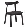 KΑΡΕΚΛΑ ΤΡΑΠΕΖΑΡΙΑΣ OSORIO HM18335.02 RUBBERWOOD & ΣΧΟΙΝΙ ΣΕ ΜΑΥΡΟ 51x55x74Υεκ