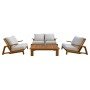 ΣΕΤ ΣΑΛΟΝΙ LOUNGE 4ΤΜΧ MIREX HM6521 ΞΥΛΟ ΑΚΑΚΙΑΣ--ΠΟΛΥΕΣΤΕΡΙΚΑ ΜΑΞΙΛΑΡΙΑ ΕΚΡΟΥ