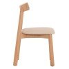 KΑΡΕΚΛΑ ΤΡΑΠΕΖΑΡΙΑΣ OSORIO HM18335.11 RUBBERWOOD ΦΥΣΙΚΟ-ΕΚΡΟΥ PU 51x55x74Υεκ