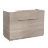 ΓΡΑΦΕΙΟ ΥΠΟΔΟΧΗΣ (RECEPTION) BARRY HM2153.01 ΜΕΛΑΜΙΝΗ ΣΕ SONAMA 160x70x110Υεκ.