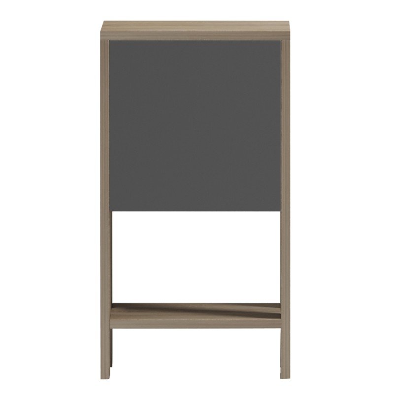 ΚΟΜΟΔΙΝΟ ARGUS HM18378.13 ΜΕΛΑΜΙΝΗ SONAMA/ΓΚΡΙ 30x30x55Υεκ.