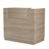 ΓΡΑΦΕΙΟ ΥΠΟΔΟΧΗΣ (RECEPTION) BARRY HM2152.01 ΜΕΛΑΜΙΝΗ ΣΕ SONAMA 120x70x110Υεκ.