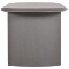 ΤΡΑΠΕΖΙ ΤΡΑΠΕΖΑΡΙΑΣ FIBER CEMENT ΟΒΑΛ GLEN HM6598.01 ΓΚΡΙ 260x95x75Υεκ