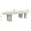 ΤΡΑΠΕΖΙ ΤΡΑΠΕΖΑΡΙΑΣ FIBER CEMENT ΟΒΑΛ GLEN HM6598.02 ΜΠΕΖ 260x95x75Υεκ ΤΡΑΠΕΖΙ ΤΡΑΠΕΖΑΡΙΑΣ FIBER CEMENT ΟΒΑΛ GLEN HM6598.02 ΜΠΕΖ 260x95x75Υεκ