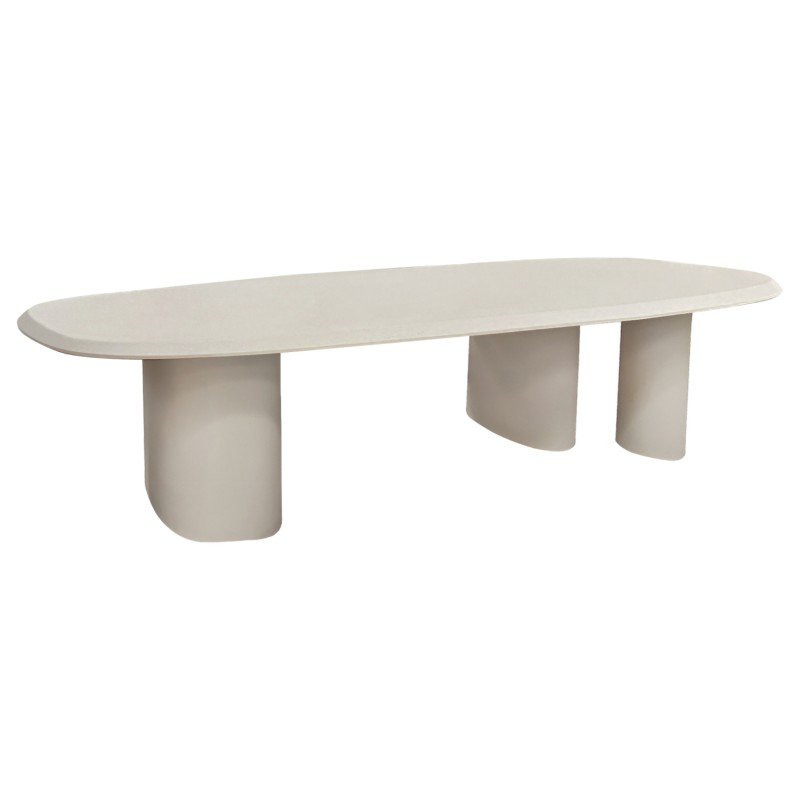 ΤΡΑΠΕΖΙ ΤΡΑΠΕΖΑΡΙΑΣ FIBER CEMENT ΟΒΑΛ GLEN HM6598.02 ΜΠΕΖ 260x95x75Υεκ ΤΡΑΠΕΖΙ ΤΡΑΠΕΖΑΡΙΑΣ FIBER CEMENT ΟΒΑΛ GLEN HM6598.02 ΜΠΕΖ 260x95x75Υεκ