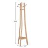 ΚΑΛΟΓΕΡΟΣ ΜΕ 3 ΚΟΛΩΝΕΣ TRIDEM HM4881 ΞΥΛΟ TEAK ΣΕ ΦΥΣΙΚΟ 52x52x200Υεκ.
