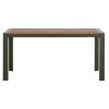 ΤΡΑΠΕΖΙ ΕΞΩΤ.ΧΩΡΟΥ GOYA HM6059.07 ΑΛΟΥΜΙΝΙΟ ΣE OLIVE GREEN & POLYWOOD 160X80Χ75Υεκ.