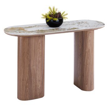 ΚΟΝΣΟΛΑ MARBLEX HM18446 ΚΕΡΑΜΙΚΟ TOP PANDORA--MDF ΠΟΔΙΑ 120x40x76Υεκ