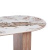ΤΡΑΠΕΖΙ ΟΒΑΛ MARBLEX HM18428 ΚΕΡΑΜΙΚΟ TOP ΣΕ PANDORA--MDF ΠΟΔΙΑ 210x100x77Υεκ