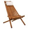 ΠΟΛΥΘΡΟΝΑ LOUNGE ΜΕ ΜΑΞΙΛΑΡΑΚΙ ΠΤΥΣΣΟΜΕΝΗ SHIGAN HM6530 ΞΥΛΟ ΑΚΑΚΙΑΣ 56.5x83x87Υεκ