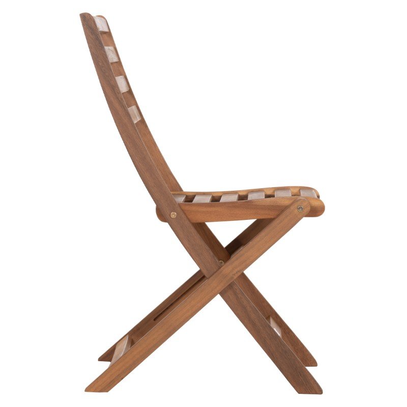 ΚΑΡΕΚΛΑ ΑΝΑΔΙΠΛΟΥΜΕΝΗ MUYEN HM6542 ΞΥΛΟ ΑΚΑΚΙΑΣ ΣΕ ΦΥΣΙΚΟ 45x54x85Υεκ