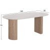 ΣΕΤ ΤΡΑΠΕΖΑΡΙΑΣ 7ΤΜΧ MELLOW HM21360 ΚΕΡΑΜΙΚΟ TOP/MDF ΠΟΔΙΑ--PU ΓΚΡΙ/ΜΕΤΑΛ.ΠΟΔΙΑ