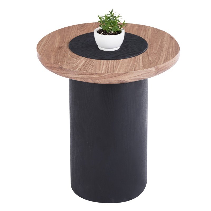 ΤΡΑΠΕΖΑΚΙ ΣΤΡΟΓΓΥΛΟ ΒΟΗΘΗΤΙKΟ OVALON HM18434.05 MDF TOP ΚΑΡΥΔΙ & ΒΑΣΗ ΜΑΥΡΗ Φ45x50Υεκ ΤΡΑΠΕΖΑΚΙ ΣΤΡΟΓΓΥΛΟ ΒΟΗΘΗΤΙKΟ OVALON HM18434.05 MDF TOP ΚΑΡΥΔΙ & ΒΑΣΗ ΜΑΥΡΗ Φ45x50Υεκ