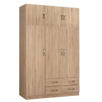ΝΤΟΥΛΑΠΑ 3ΦΥΛΛΗ ΜΕ ΠΑΤΑΡΙ CARLY HM10891.02 ΜΕΛΑΜΙΝΗ ΣΕ SONAMA 150X55Χ240Υεκ.