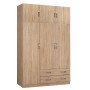 ΝΤΟΥΛΑΠΑ 3ΦΥΛΛΗ ΜΕ ΠΑΤΑΡΙ CARLY HM10891.02 ΜΕΛΑΜΙΝΗ ΣΕ SONAMA 150X55Χ240Υεκ.