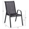 ΣΕΤ ΤΡΑΠΕΖΑΡΙΑΣ 5ΤΜΧ ADAM HM10897.03 ΤΡΑΠΕΖΙ 110x60εκ & 4 ΠΟΛΥΘΡΟΝΕΣ--ΜΑΥΡΟ