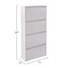 ΣΕΤ 2 ΠΑΠΟΥΤΣΟΘΗΚΕΣ STARK HM10994.02 ΜΕΤΑΛΛΙΚΕΣ ΛΕΥΚΕΣ--3+4 ΜΑΓΝΗΤΙΚΕΣ ΠΟΡΤΕΣ