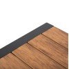 ΣΕΤ ΤΡΑΠΕΖΑΡΙΑΣ 5ΤΜΧ MAGNET HM10997.03 ΑΛΟΥΜΙΝΙΟ ΑΝΘΡΑΚΙ--POLYWOOD--P.E.ΣΧΟΙΝΙ