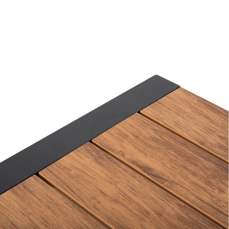 ΣΕΤ ΤΡΑΠΕΖΑΡΙΑΣ 5ΤΜΧ MAGNET HM10997.03 ΑΛΟΥΜΙΝΙΟ ΑΝΘΡΑΚΙ--POLYWOOD--P.E.ΣΧΟΙΝΙ