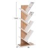 ΒΙΒΛΙΟΘΗΚΗ LIANA HM9028.14 ΜΕΛΑΜΙΝΗ SONAMA/ΛΕΥΚΟ 46x22x128,5Yεκ.