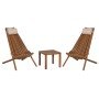 LOUNGE ΣΕΤ ΕΞ.ΧΩΡΟΥ 3ΤΜΧ SHIGAN HM10993 ΞΥΛΟ ΑΚΑΚΙΑΣ--ΜΑΞΙΛΑΡI ΚΕΦΑΛΗΣ ΣΕ ΜΠΕΖ