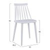 ΣΕΤ ΤΡΑΠΕΖΑΡΙΑΣ ΕΣ.ΧΩΡΟΥ 5ΤΜΧ PALOMA HM11389 ΛΕΥΚΟ-SONAMA MDF TOP