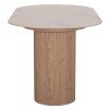 ΤΡΑΠΕΖΙ ΤΡΑΠΕΖΑΡΙΑΣ MELLOW HM18416 MDF ΠΟΔΙΑ ΣΕ ΦΥΣΙΚΟ--ΚΕΡΑΜΙΚΟ TOP 180x90x76Υεκ.