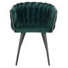 ΣΕΤ ΤΡΑΠΕΖΑΡΙΑΣ 5ΤΜΧ JOLIE HM12123.01 MDF TOP ΣΕ ΦΥΣΙΚΟ--ΚΥΠΑΡΙΣΣΙ ΒΕΛΟΥΔΟ