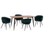 ΣΕΤ ΤΡΑΠΕΖΑΡΙΑΣ 5ΤΜΧ JOLIE HM12123.01 MDF TOP ΣΕ ΦΥΣΙΚΟ--ΚΥΠΑΡΙΣΣΙ ΒΕΛΟΥΔΟ