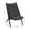 ΠΟΛΥΘΡΟΝΑ RELAX REMUS HM6642.01 ΑΛΟΥΜΙΝΙΟ ΑΝΘΡΑΚΙ-ΣΧΟΙΝΙ OLEFIN ΑΝΘΡΑΚΙ 63x87x94Υεκ.