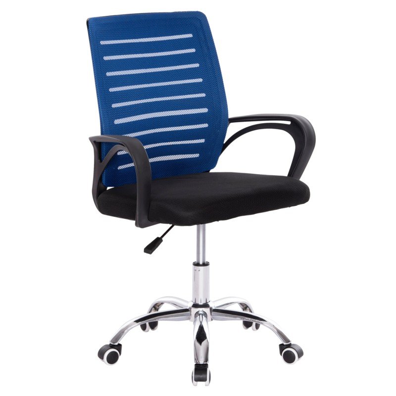 ΚΑΡΕΚΛΑ ΓΡΑΦΕΙΟΥ TRAIL HM1192.96 ΜΠΛΕ & ΜΑΥΡΟ MESH 62x51x98Υεκ. Β' ΔΙΑΛΟΓΗΣ