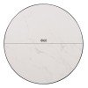 ΕΠΙΦΑΝΕΙΑ ΤΡΑΠΕΖΙΟΥ SINTERED STONE HM6652.02 ΜΕ ΠΛΑΙΣΙΟ ALU ΜΑΥΡΟ Φ60εκ.