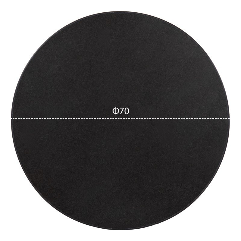ΕΠΙΦΑΝΕΙΑ ΤΡΑΠΕΖΙΟΥ SINTERED STONE HM6653.01 ΜΕ ΠΛΑΙΣΙΟ ALU ΜΑΥΡΟ Φ70εκ. ΕΠΙΦΑΝΕΙΑ ΤΡΑΠΕΖΙΟΥ SINTERED STONE HM6653.01 ΜΕ ΠΛΑΙΣΙΟ ALU ΜΑΥΡΟ Φ70εκ.