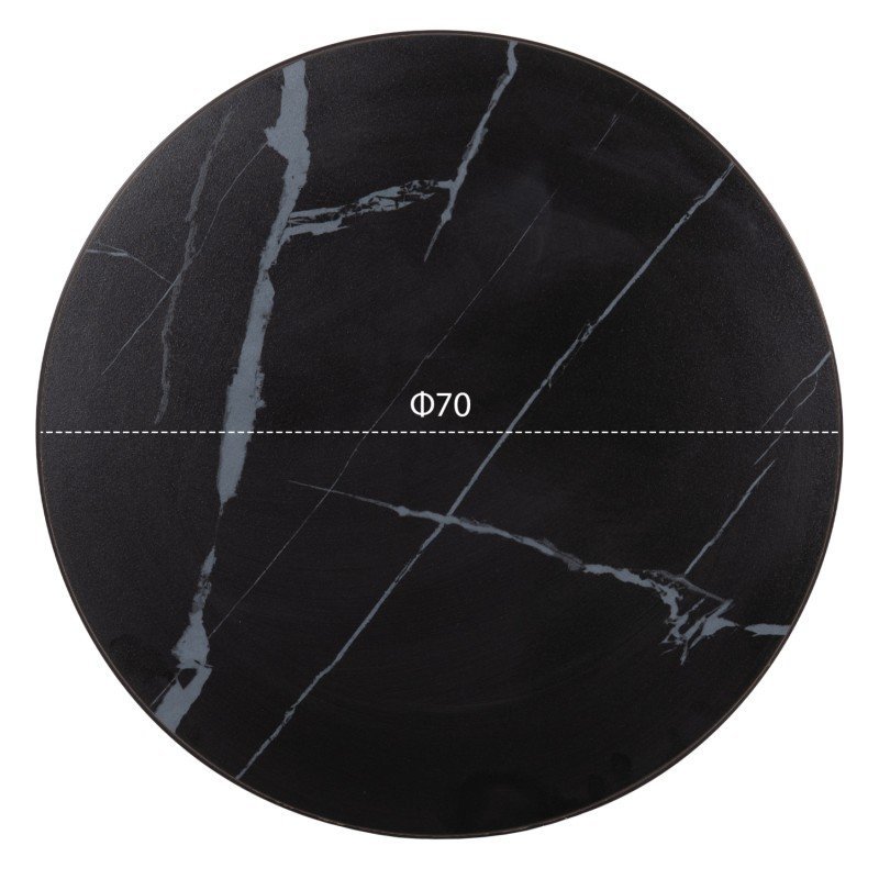 ΕΠΙΦΑΝΕΙΑ ΤΡΑΠΕΖΙΟΥ SINTERED STONE HM6653.03 ΜΕ ΠΛΑΙΣΙΟ ALU ΜΑΥΡΟ Φ70εκ. ΕΠΙΦΑΝΕΙΑ ΤΡΑΠΕΖΙΟΥ SINTERED STONE HM6653.03 ΜΕ ΠΛΑΙΣΙΟ ALU ΜΑΥΡΟ Φ70εκ.