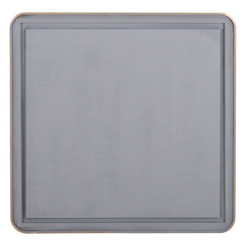 ΕΠΙΦΑΝΕΙΑ ΤΡΑΠΕΖΙΟΥ SINTERED STONE ΤΕΤΡΑΓΩΝΗ HM6655.12 ΠΛΑΙΣΙΟ ALU ΧΡΥΣΟ 80x80εκ.