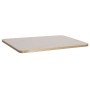 ΕΠΙΦΑΝΕΙΑ ΤΡΑΠΕΖΙΟΥ SINTERED STONE HM6656.12 WHITE MARBLE-ΠΛΑΙΣΙΟ ALU ΧΡΥΣΟ 120x80εκ.