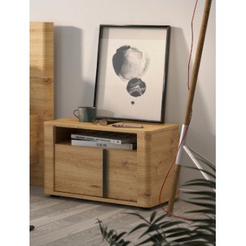 Confidence Κομοδίνο 57x37x39εκ. Artisan Oak