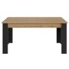 Trust Τραπέζι επεκτεινόμενο 160(200)x90εκ. Helvezia Oak / Black