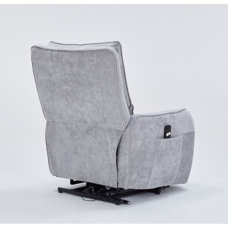 Zen πολυθρόνα Relax Lift 81,5x96x105εκ. με ηλεκτρική ανάκλιση Γκρι ύφασμα Zen πολυθρόνα Relax Lift 81,5x96x105εκ. με ηλεκτρική ανάκλιση Γκρι ύφασμα