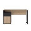 Function Plus γραφείο με ντουλάπι και συρτάρι 130,4x48,4x76,5εκ. Jackson Hickory Matt / Μαύρο Function Plus γραφείο με ντουλάπι και συρτάρι 130,4x48,4x76,5εκ. Jackson Hickory Matt / Μαύρο