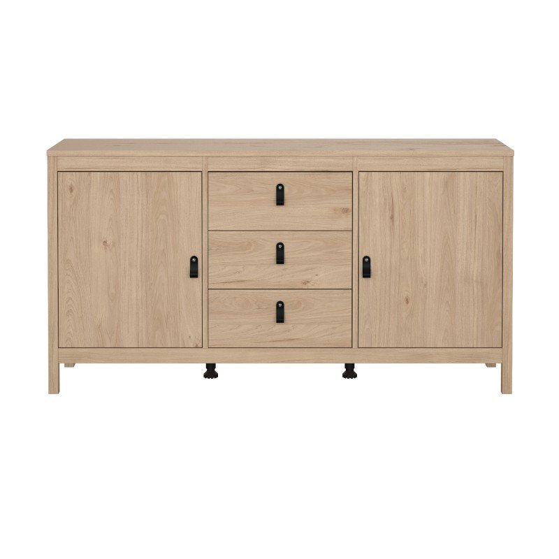 Madrid μπουφές με 2 ντουλάπια και 3 συρτάρια 151,4x38,4x79,7εκ. Jackson Hickory Madrid μπουφές με 2 ντουλάπια και 3 συρτάρια 151,4x38,4x79,7εκ. Jackson Hickory