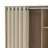 Unit ντουλάπα ανοιχτή 105x48,25x180,4εκ. Jackson Hickory Unit ντουλάπα ανοιχτή 105x48,25x180,4εκ. Jackson Hickory
