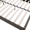 Κρεβάτι Nevil pakoworld 150x200 με ύφασμα χρώμα ανθρακί