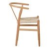 Καρέκλα Wishbone pakoworld rubberwood-σχοινί σε φυσική απόχρωση 53.5x57x74εκ Καρέκλα Wishbone pakoworld rubberwood-σχοινί σε φυσική απόχρωση 53.5x57x74εκ