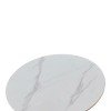 Τραπέζι Balou I pakoworld sintered stone σε λευκό μαρμάρου Φ70x74εκ Τραπέζι Balou I pakoworld sintered stone σε λευκό μαρμάρου Φ70x74εκ